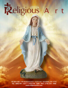 Religious Catholic Gifts Religious Art Inc   StatueCatalog2021 232x300 